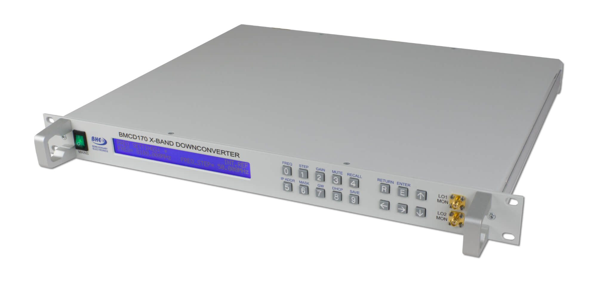 BMCD170 - X-band Indoor Downconverter 8000-8400MHz to 720MHz