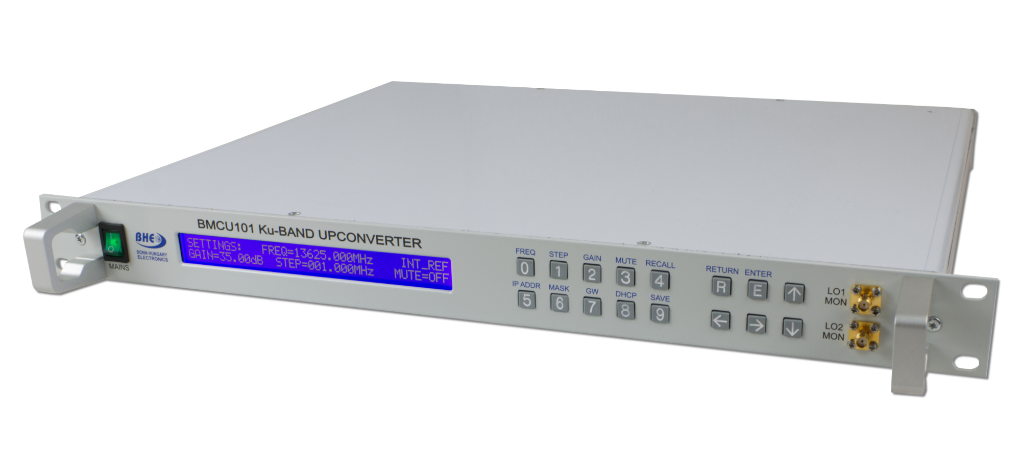 BMCU101 - Ku-band Upconverter 70MHz to 12750-14500MHz