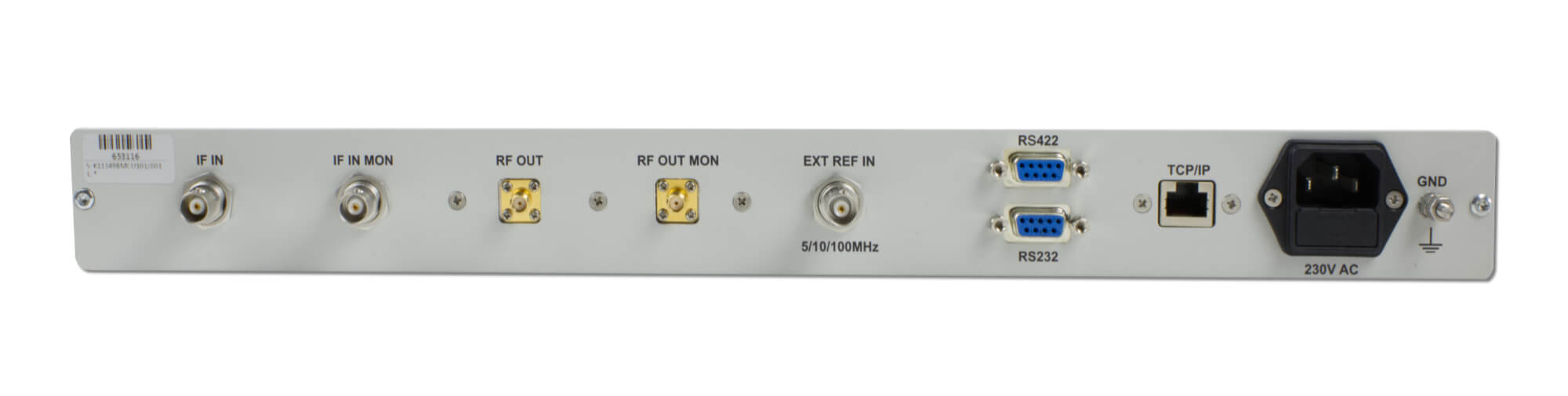 BMCU101 - Ku-band Upconverter 70MHz to 12750-14500MHz - Image 2