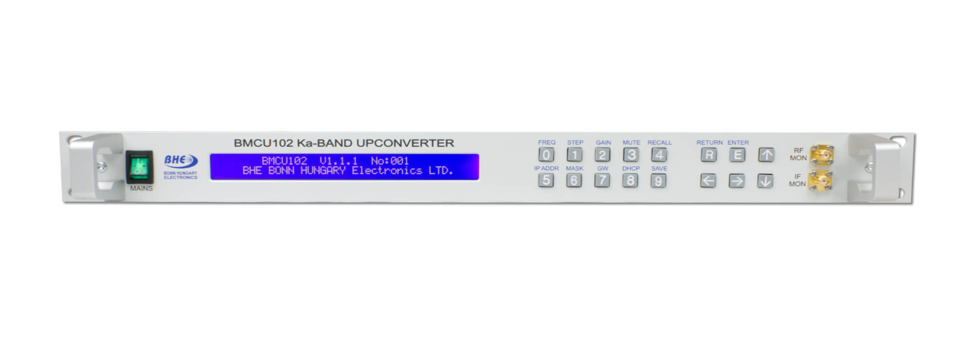 BMCU102 - Ka-band Upconverter 70MHz to 17300-18100MHz - Image 2