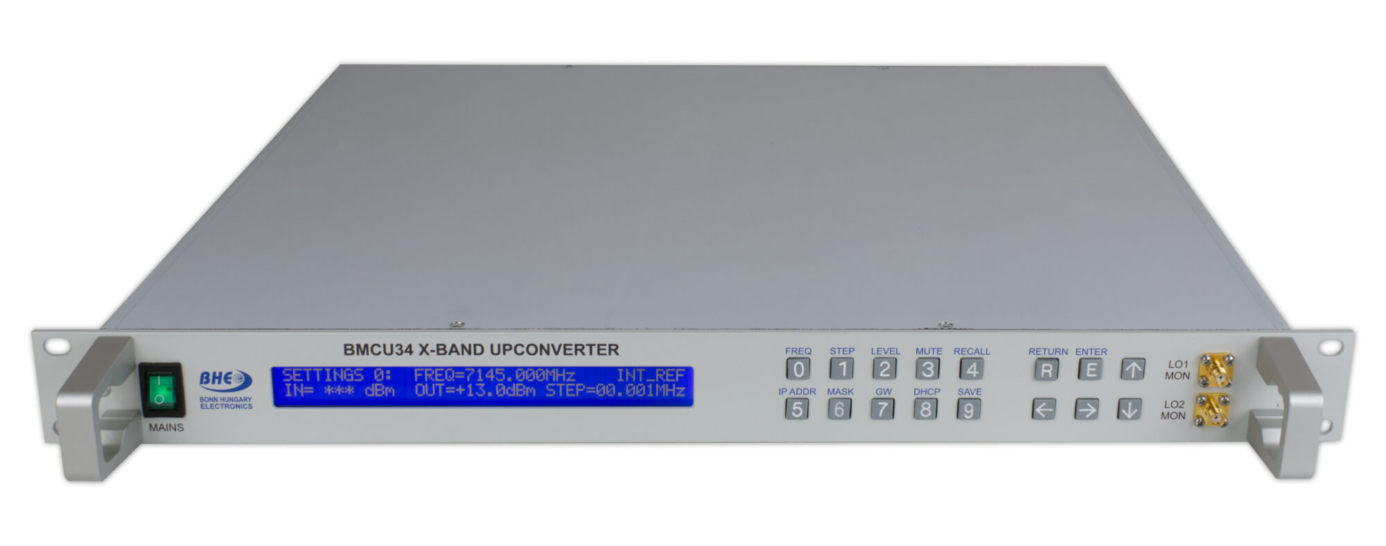 BMCU34 X-band upconverter 70MHz to 7145-7235MHz - Image 2