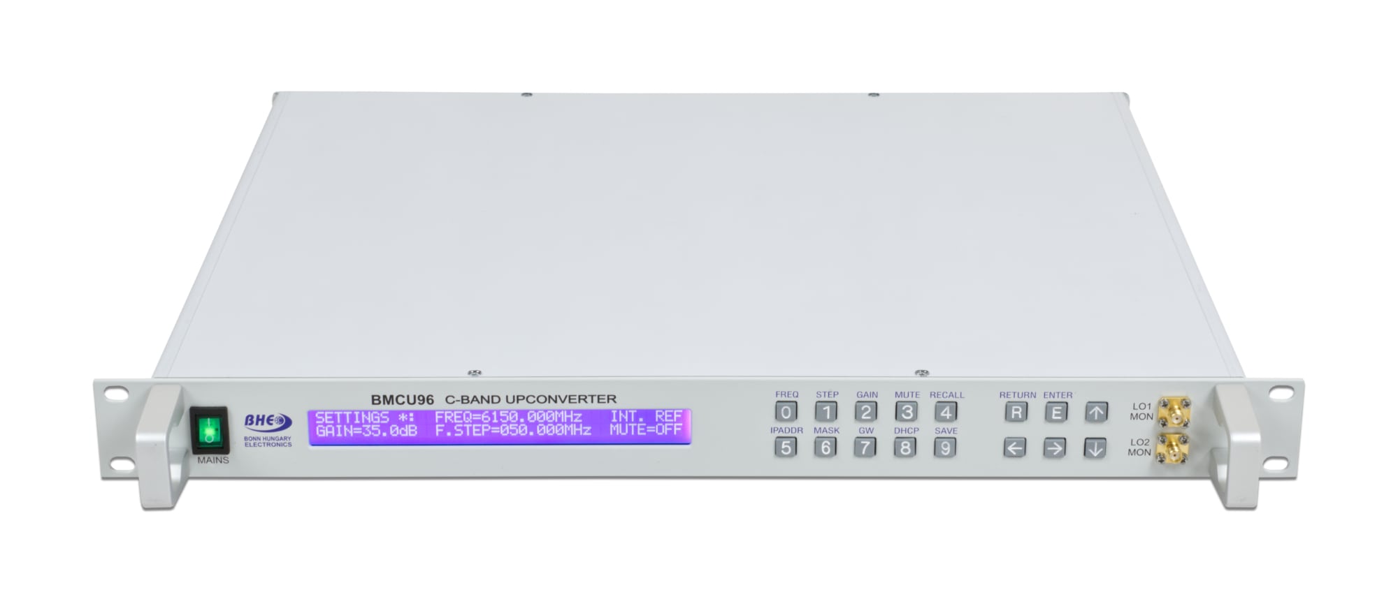 BMCU96 - C-band upconverter 70MHz to 5850 to 6450 MHz - Image 2