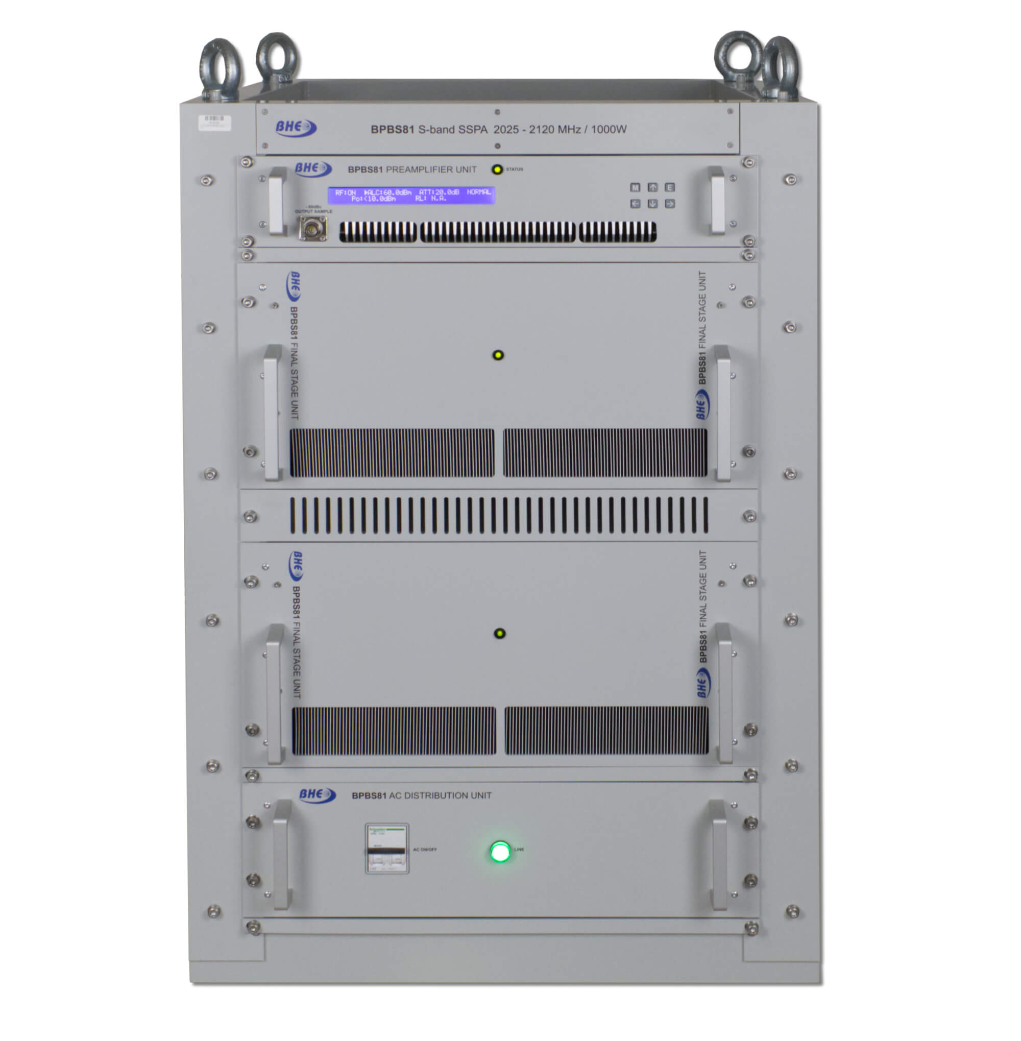 BPBS81 - 1 kW S-band Indoor Power Amplifier