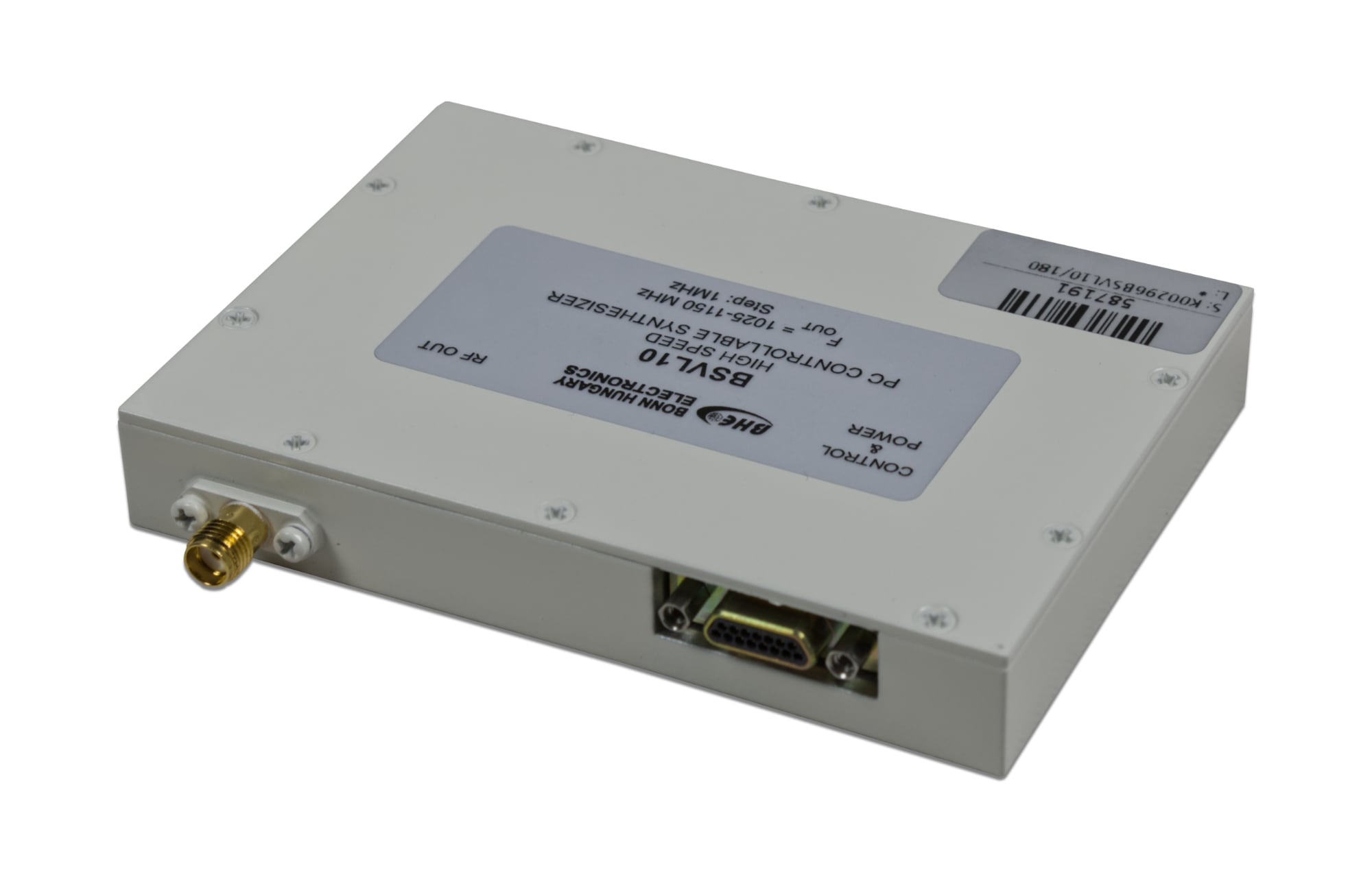 BSVL10- Low Phase Noise L-band Synthsizer With Internal Reference - Image 2