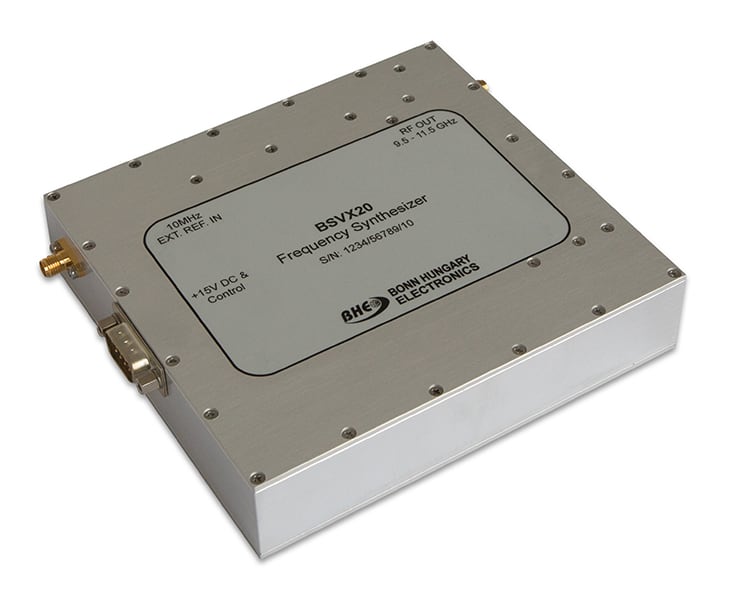 BSVX20 - 9.5-11.5 GHz Low Phase Noise Synthesizer